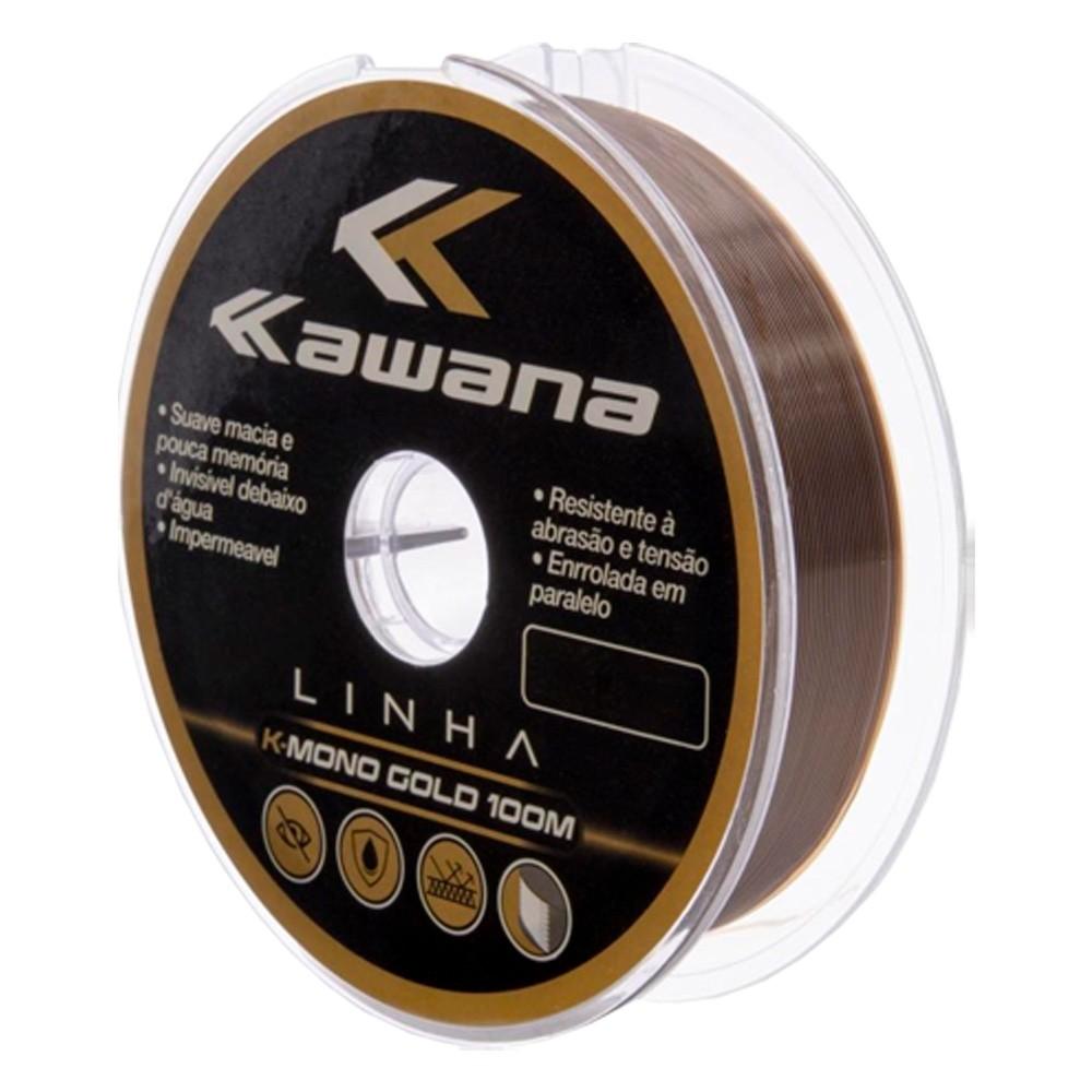 Linha Monofilamento Gold 500mts - Kawana