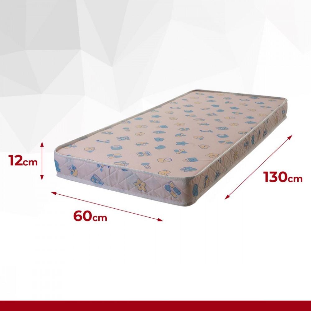 Colchão De Berço Espuma D18 PRO Confort Baby 60x130x10cm Hellen