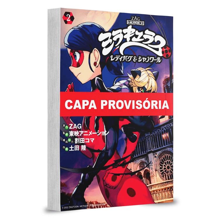 Mangá - Miraculous Ladybug E Cat Noir - 02 - Novo/lacrado