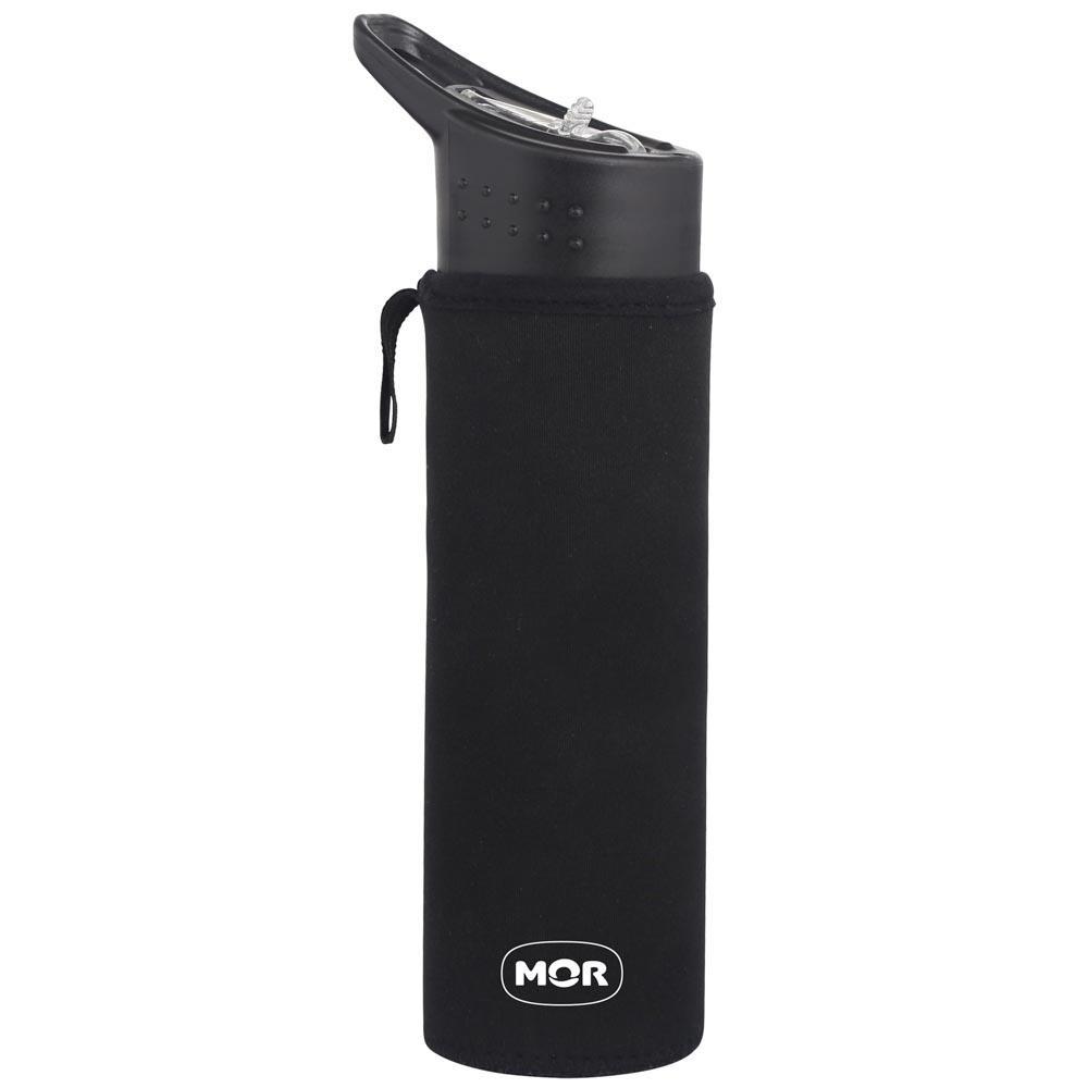 Garrafa Squeeze Academia Aço Inox Capa Neoprene To Go Mor