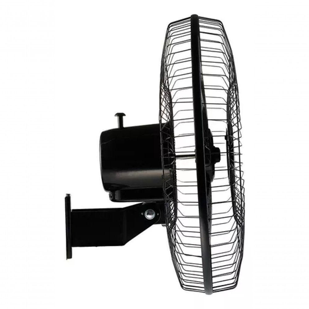 Ventilador Wap Parede Rajada PRO Preto Bivolt 60CM 5 Pas