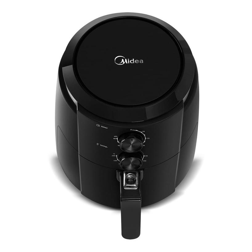 Fritadeira Sem Óleo Air Fryer Midea Dualcyclone 3.5L 1500w Black