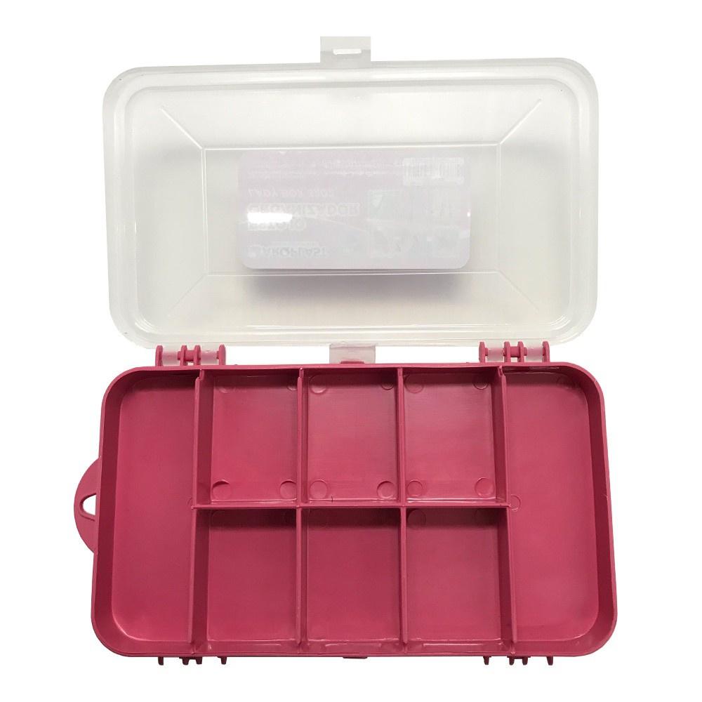 Estojo Para Pesca Organizador Rosa Lady Box 3202 Arqplast