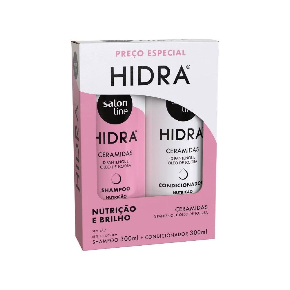 Kit Shampoo + Condicionador Hidra Nutrição E Brilho Salon Line 300ml