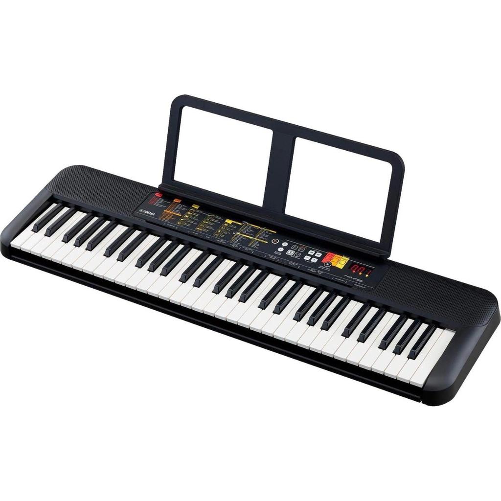 Kit Teclado Musical Arranjador Yamaha Psr-f52 + Bag Viasom C5S C/Alça + Fonte Bivolt