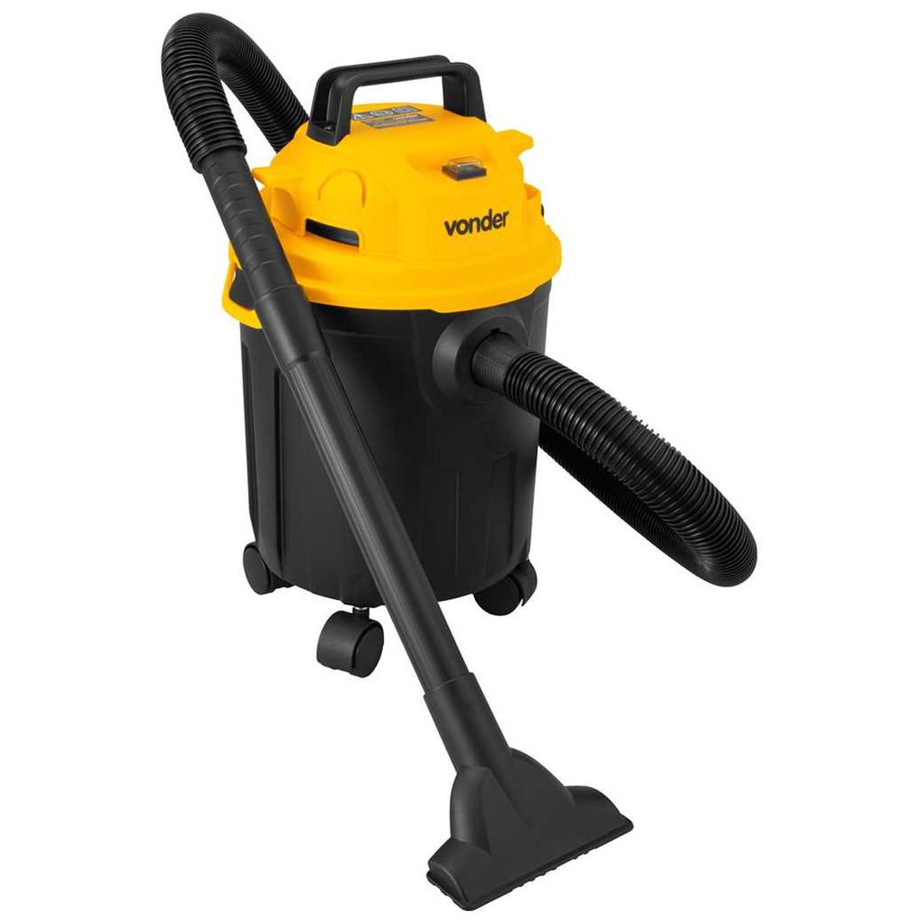 Aspirador De Pó E Água Profissional 1000w Função Soprador Com Rodas Apv 1010 Vonder