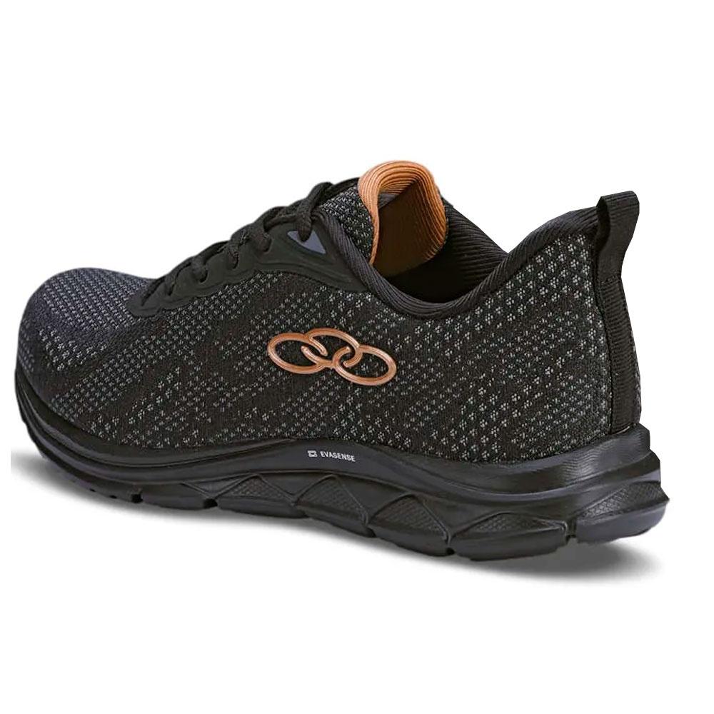 Tênis Olympikus Citrus 2 - Feminino - Preto-dourado