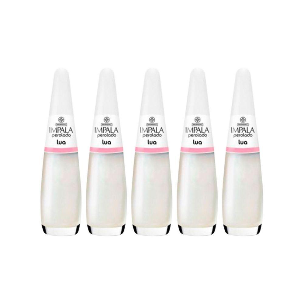 Kit Esmalte Impala Perolado Lua (5 Unidades)