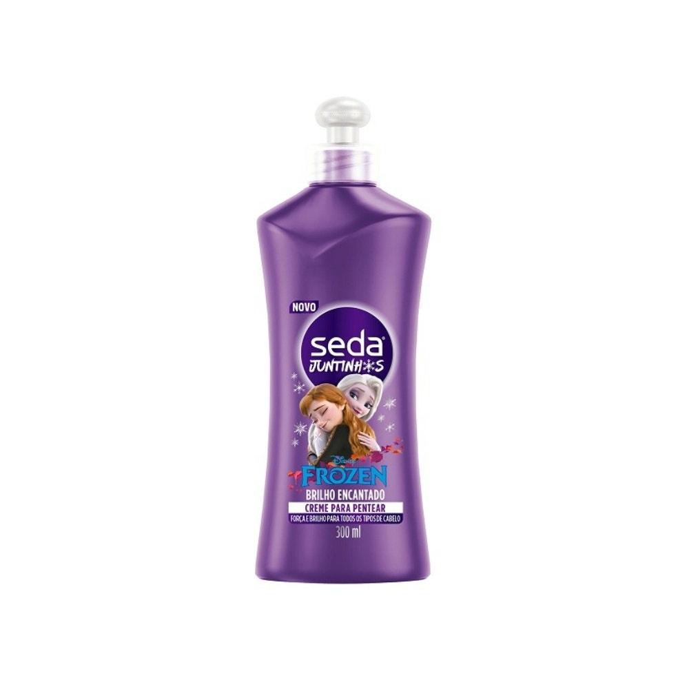 Creme De Pentear Leave In Infantil Seda Juntinhos Frozen Todos Tipos Cabelo 300ml