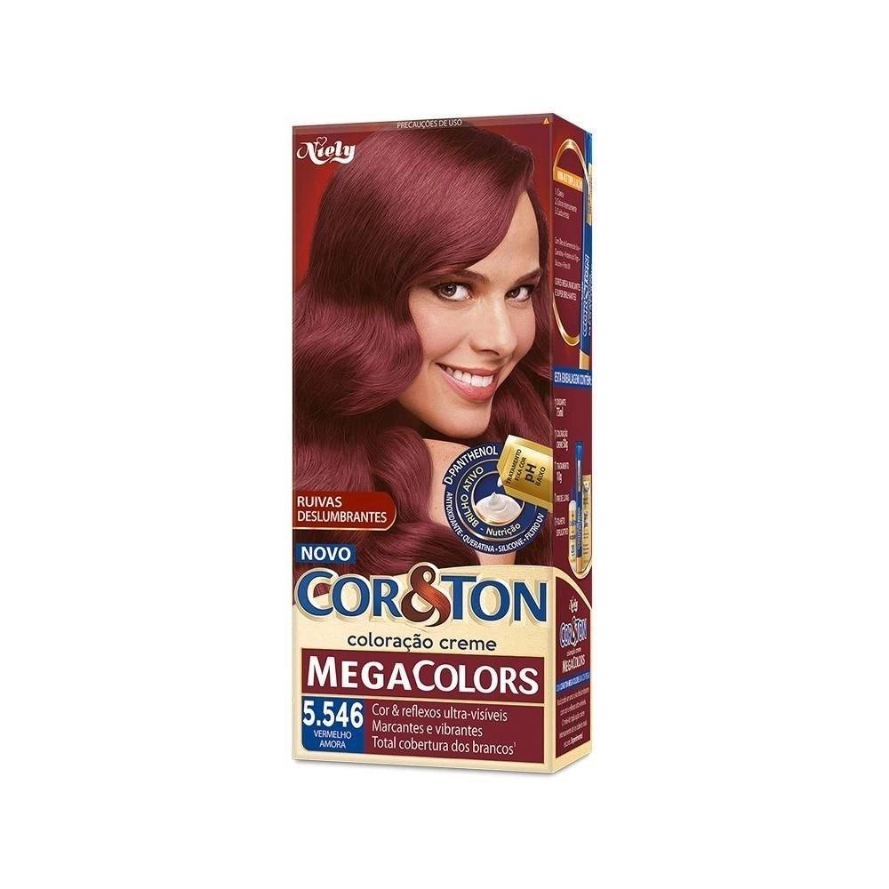 Tintura Cor Ton 5.546 Vermelho Amora
