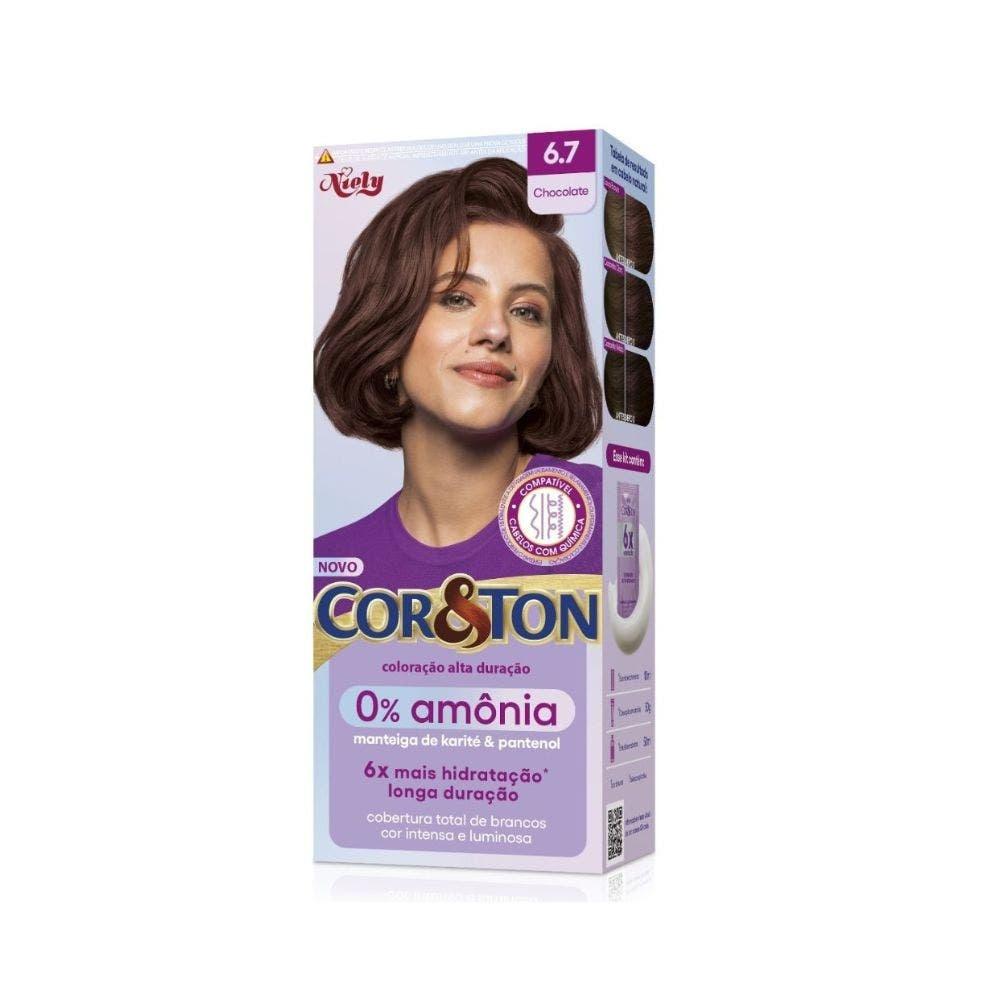 Tintura Cor Ton Niely 0 Amônia 6.7 Chocolate