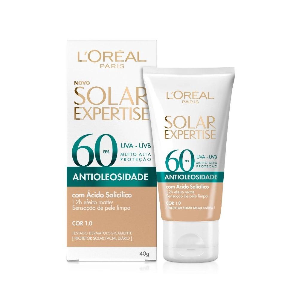 Protetor Solar Facial L Oréal Solar Expertise Antioleosidade Fps60 Clara