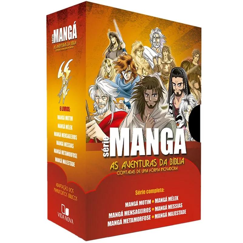 Série Manga Completa As Aventuras Da Bíblia