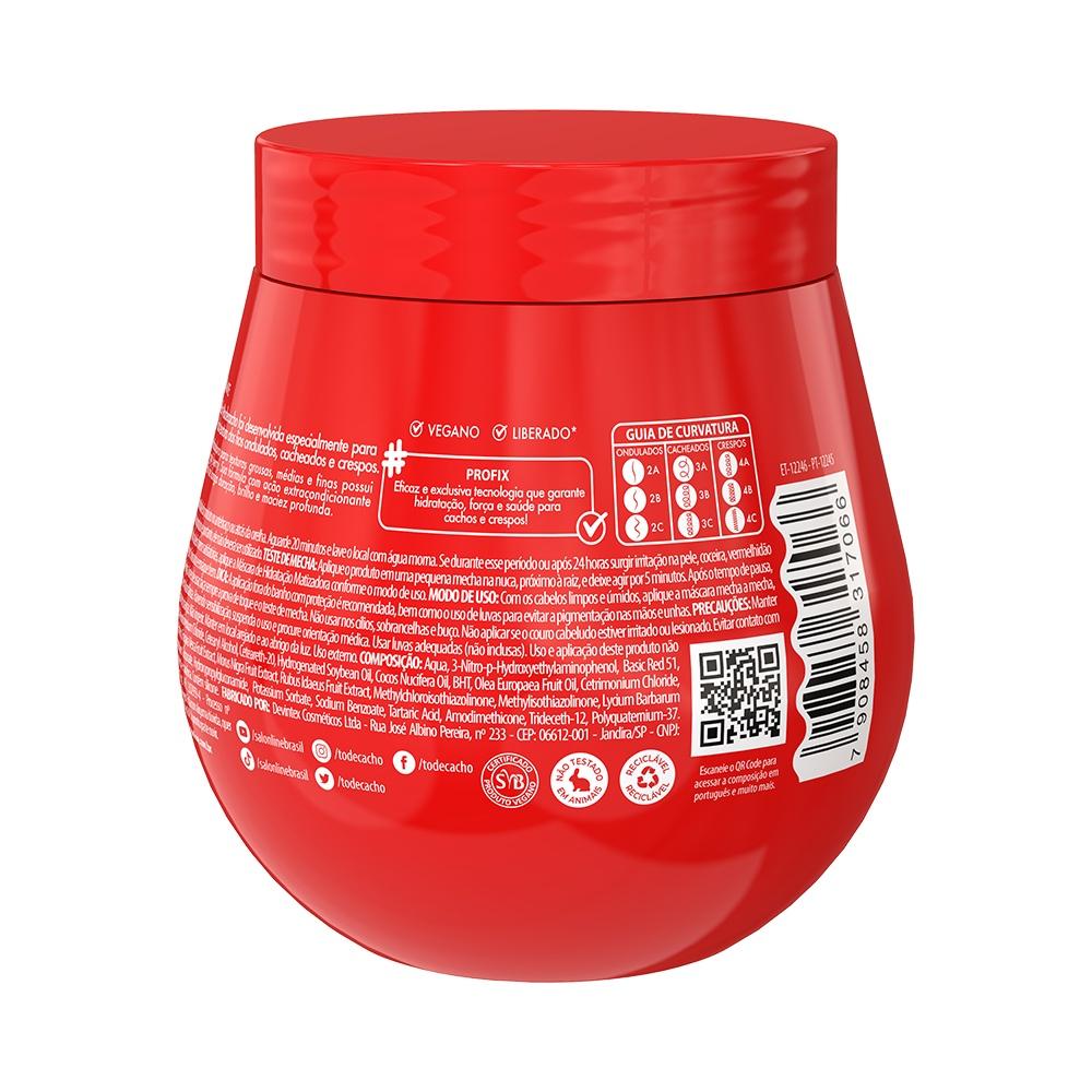 Máscara Matizadora Salon Line #todecacho Vermelha 300g