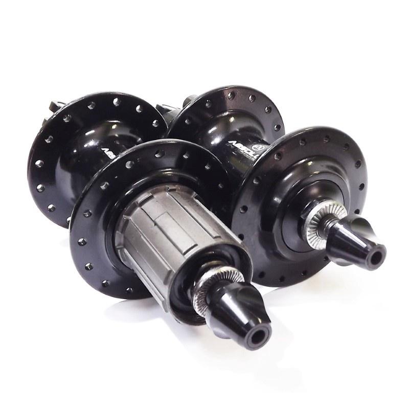 Par Cubo Absolute Wild 36 Furos P/Rotor 6 Parafusos C/blocagem - 8V/9V/10V/11V - Rolamento