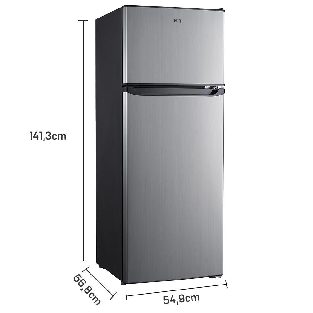 Geladeira Refrigerador Hq Defrost 230 Litros Preto/inox Hq-230rdf 127V