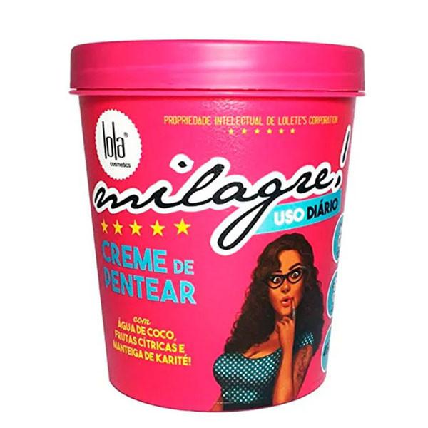 Creme De Pentear Lola Cosmetics Milagre 450g