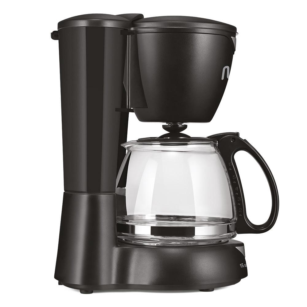 Cafeteira Elétrica 15 Xícaras Jarra De Vidro C/Filtro Reutilizável E Colher Dosadora 550W 127v- Multi - Go035