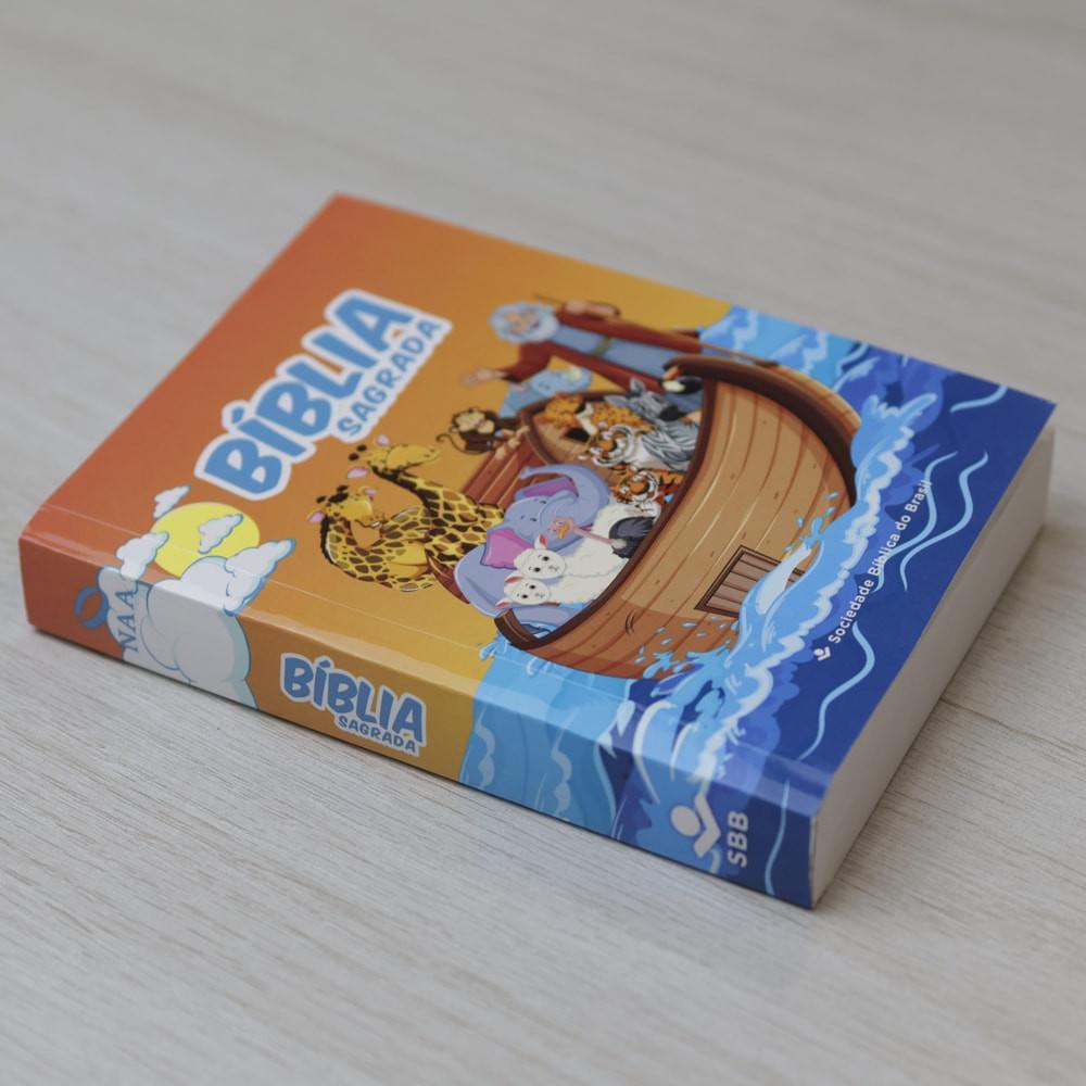 Bíblia Sagrada Infantil Naa Capa Brochura Arca