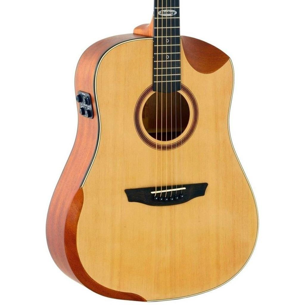 Violao Strinberg Sd301hcr Black PLUS Galaxy Natural Satin