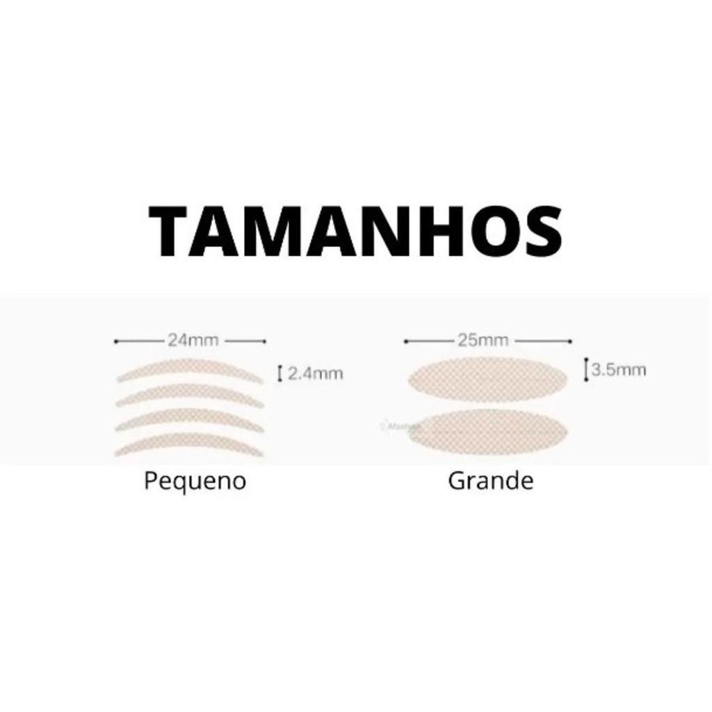 New Show Sem Aplicador 600 Adesivos Olho Pálpebra Flácida Caída Rejuvenesce Levanta O Olhar