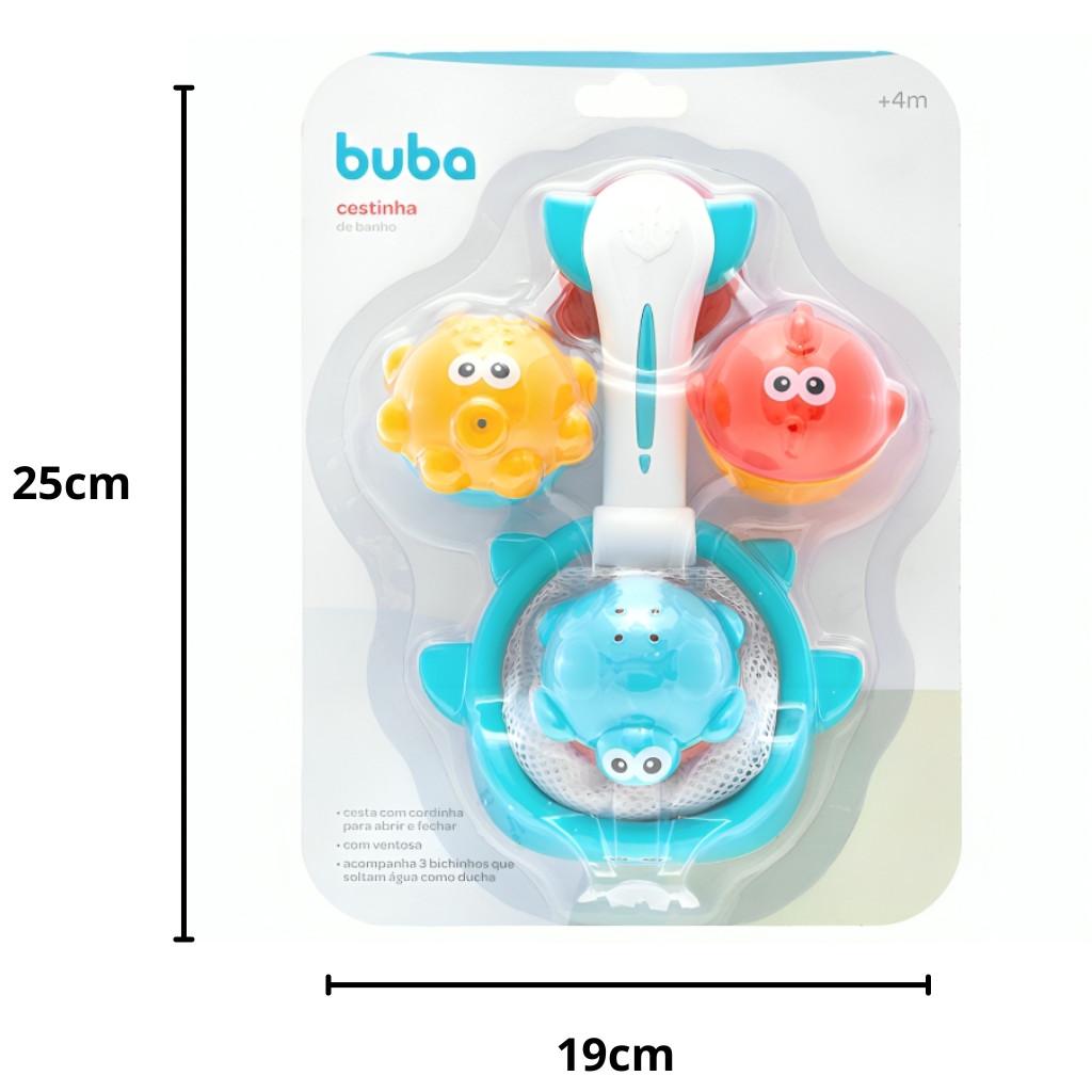 Brinquedo Interativo Para Banho Cestinha De Tubarão 17874 - Buba
