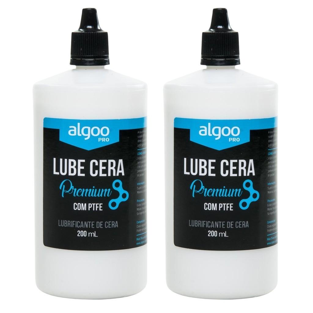 2 Und - Lubrificante Algoo Lube Cera Premium C/Ptfe Para Correntes 200ml