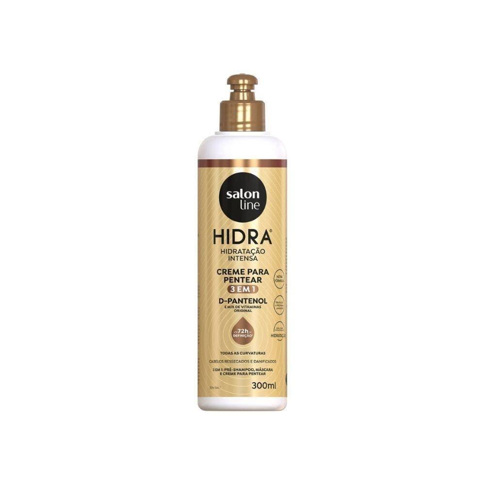 Creme De Pentear Salon Line Hidra 3 Em 1 D-pantenol 300ml