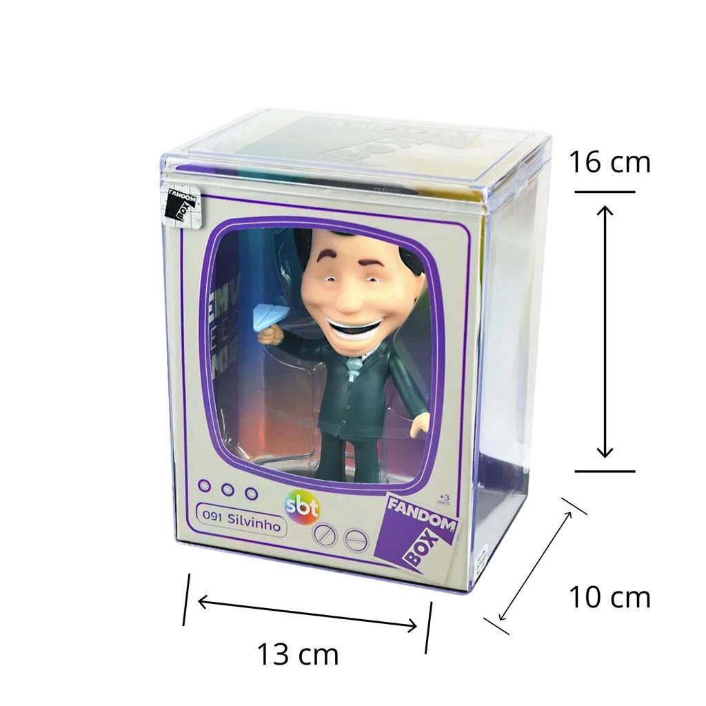 Boneco Fandom Box Silvio Santos Silvinho Colecionável Líder