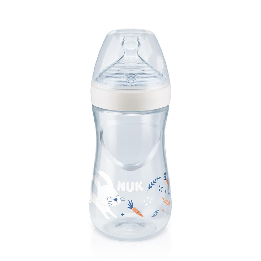 Kit 2 Mamadeiras Smart Flow Essence 270ml Neutral - Nuk