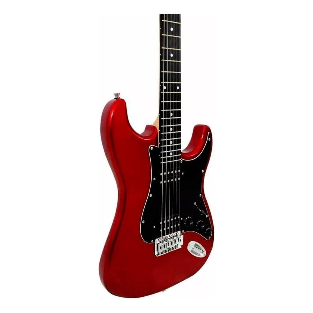 Guitarra Giannini G102 Mr/bk+ Capa Cubo Strinberg Acessorios