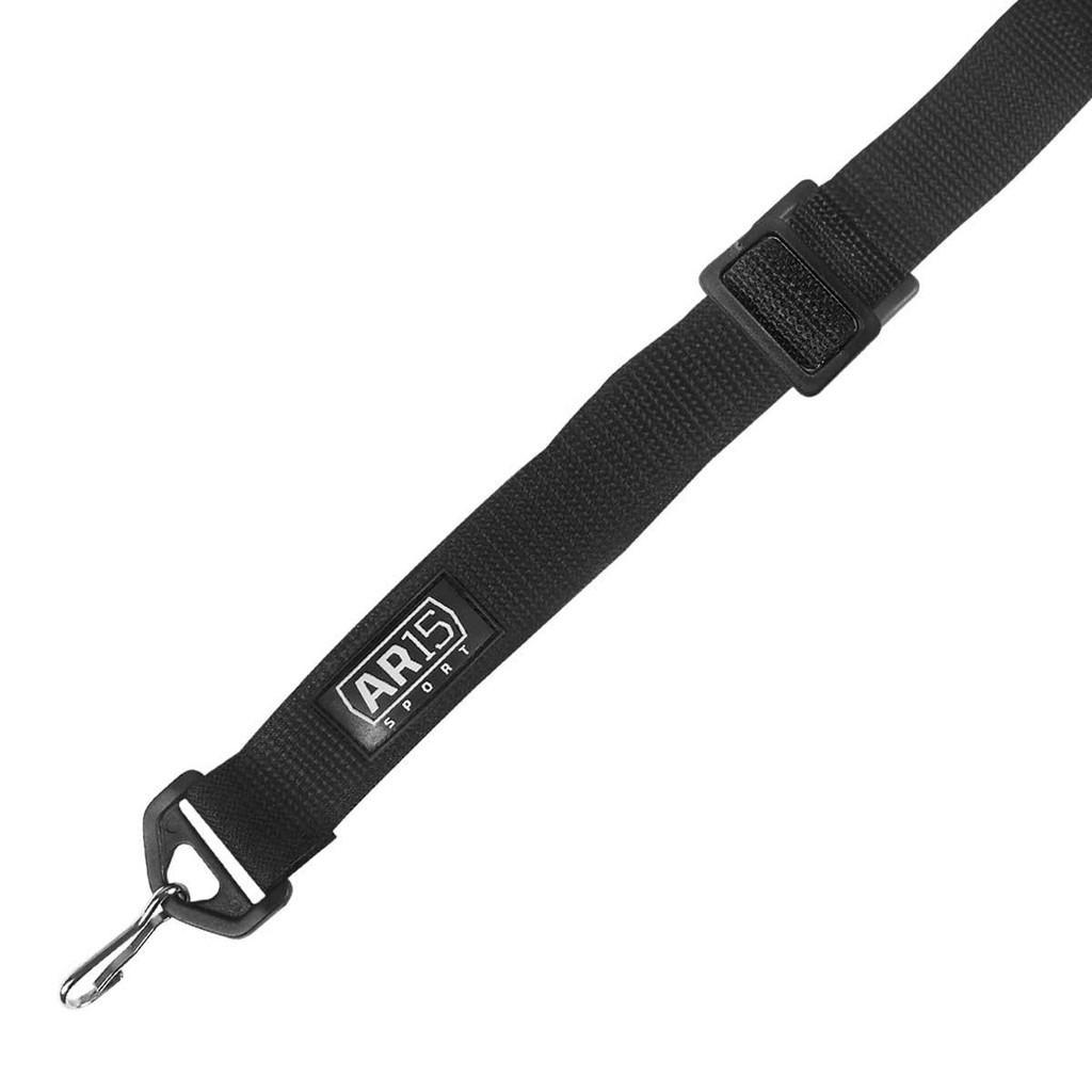 Bandoleira 02 Pontas Nylon 100cm AR15 Sport Preta