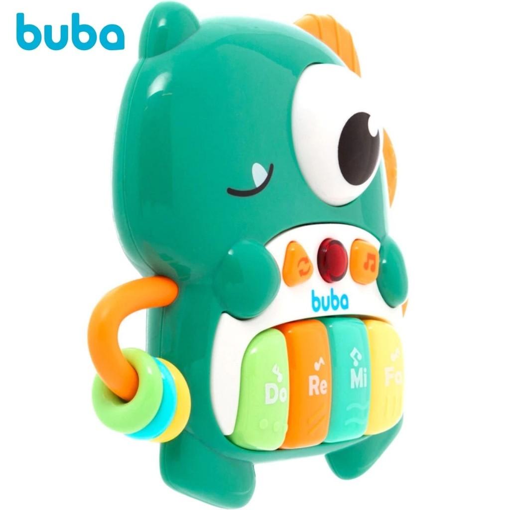 Dino Musical De Atividades Buba Notas Musicais Dó Ré Mi Fá Brinquedo Educativo Com Luz