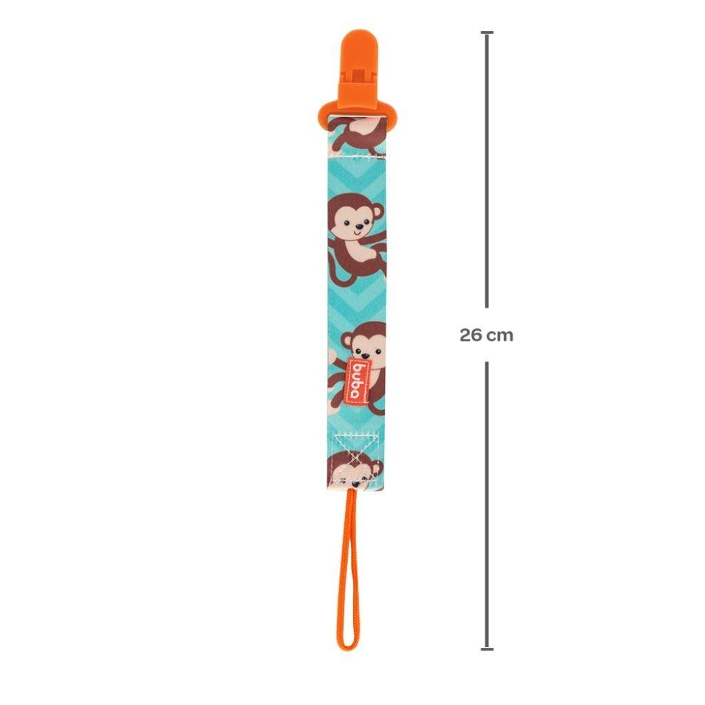 Prendedor De Chupeta Animal Fun Macaco 12048 - Buba