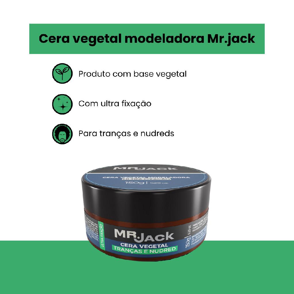 Cera Modeladora Vegetal ULTRA Fixacao Tranca Mr Jack 150G