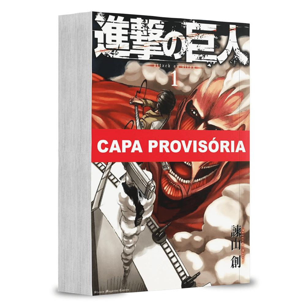 Mangá - Ataque Dos Titãs (2 Em 1) - 01 - Novo/lacrado