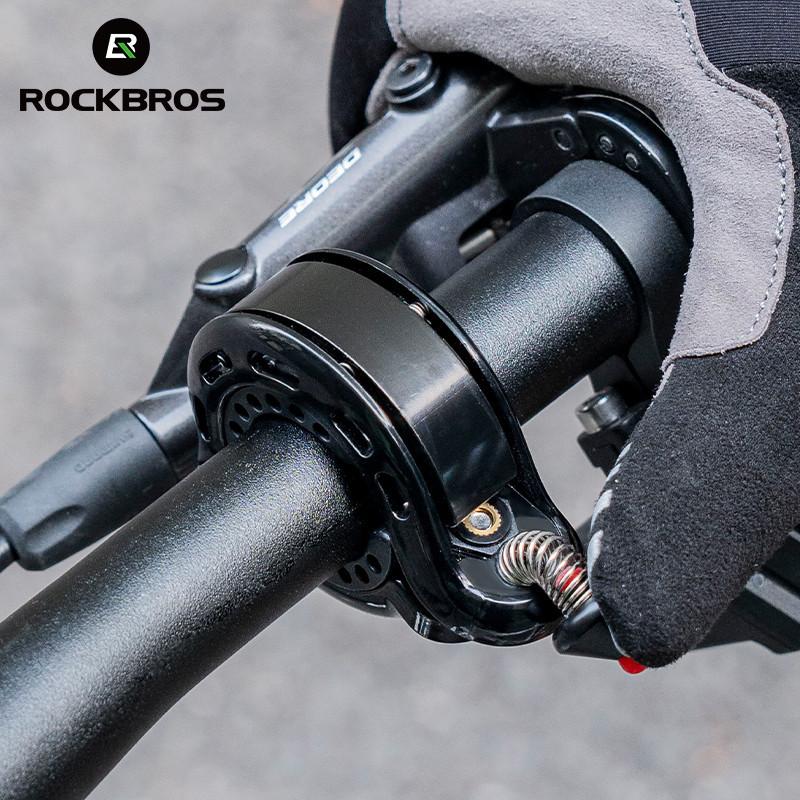 Sino De Bicicleta Rockbros High Decibel Portátil Leve De Liga De Alumínio