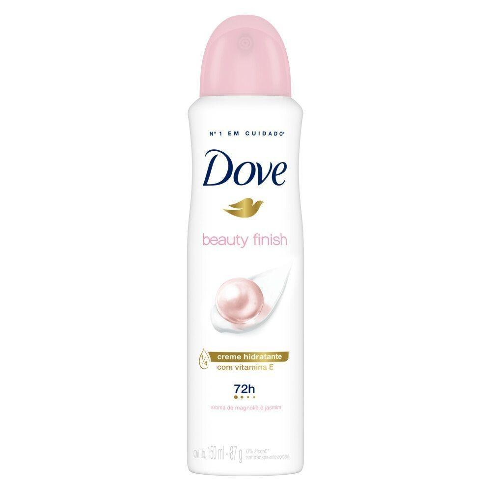 Desodorante Antitranspirante Magnólia E Jasmim Dove Beauty Finish 150ml