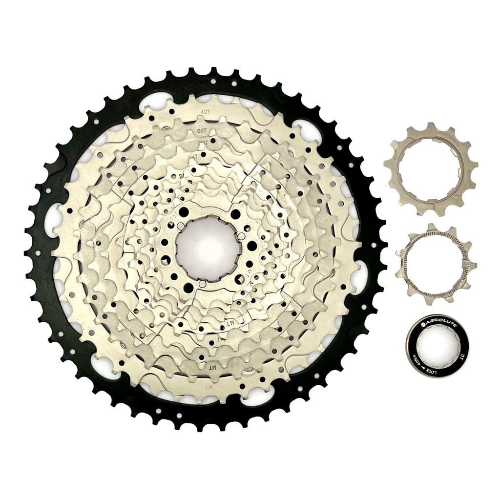Cassete K7 12v Absolute 11/50 1x12 P/Freehub 8v/9v/10v Mtb