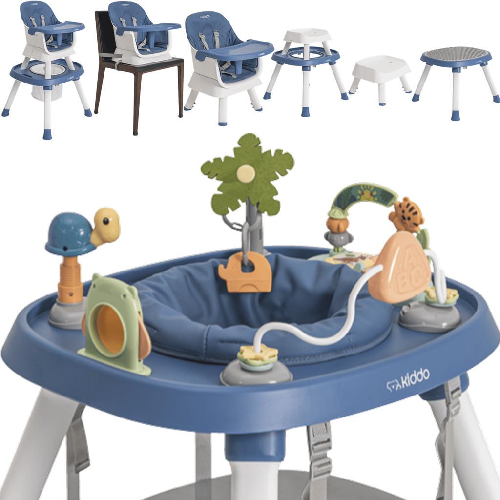 Cadeirinha De Alimentação Portatil Kiddo Vanilla 12 Em 1 Azul