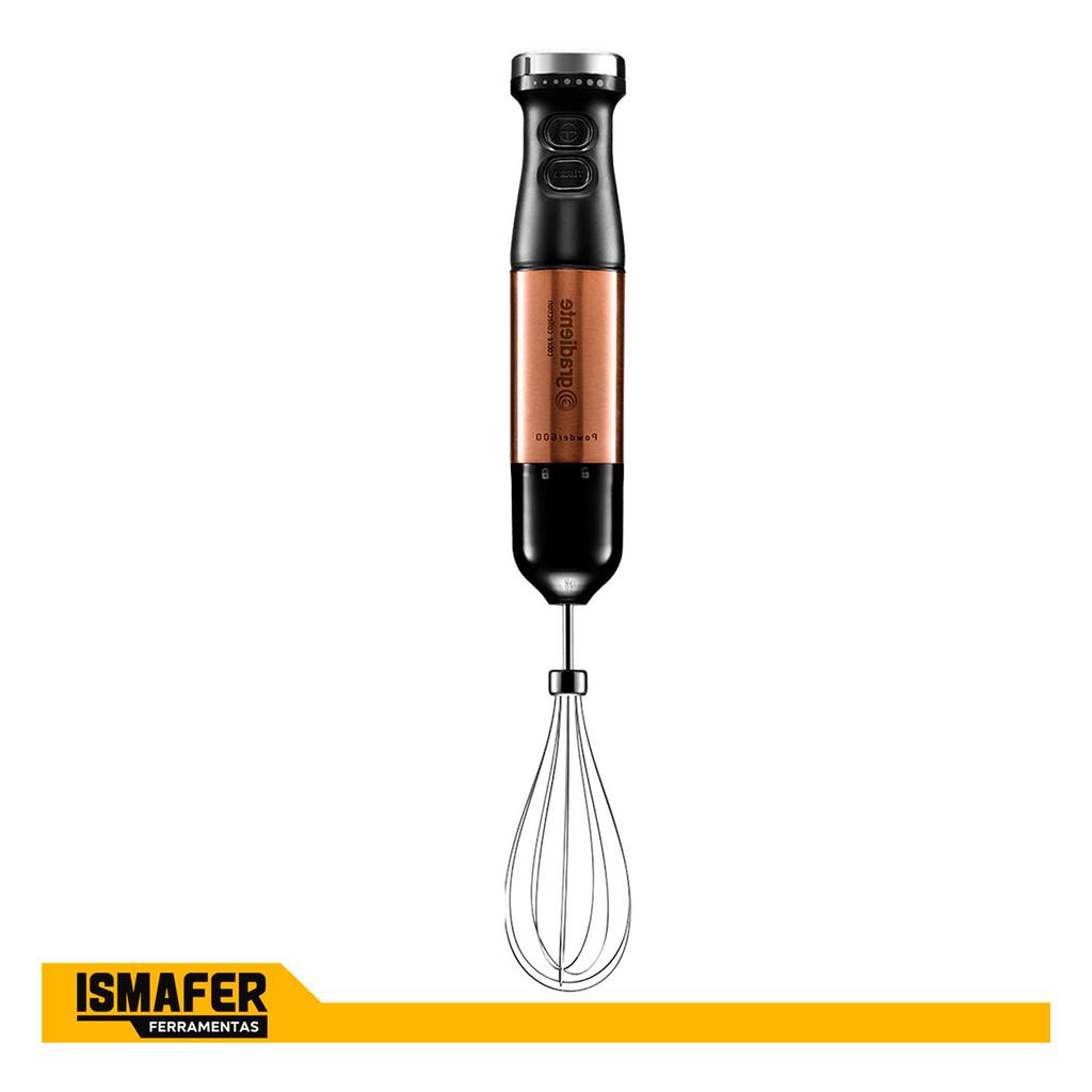 Mixer 3 Em 1 Powder Profissional 600w Inox Pgmx402 Gradiente