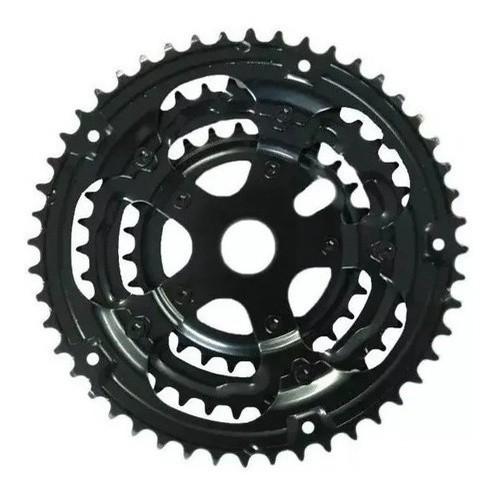 Kit Relação Marchas Bicicleta Coroa + Corrente + Câmbio Tras