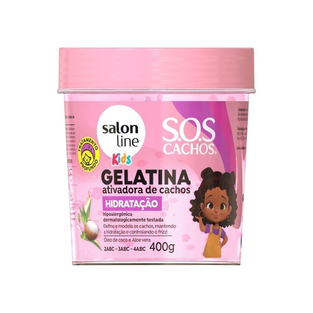 Gelatina Salon Line Sos Hidratação Kids 400gr