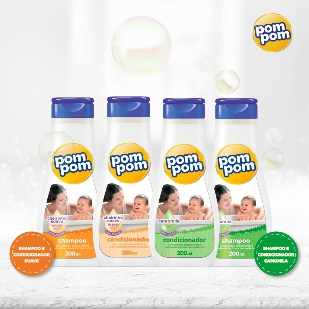 Shampoo Pom Suave 200ml