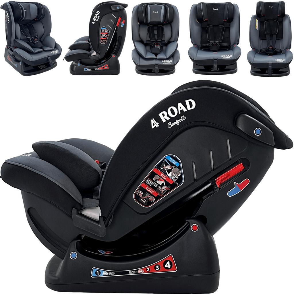 Cadeira Para Carro Burigotto 4road Black Preta Rn A 36 Kg