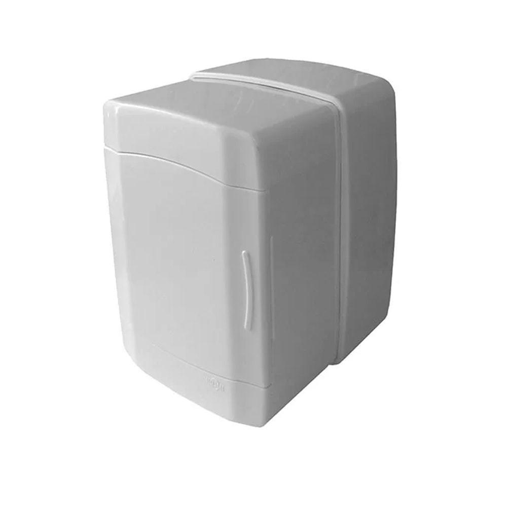 Quadro Distribuição Sobrepor Para 1 Nema/2 Din Ilumi