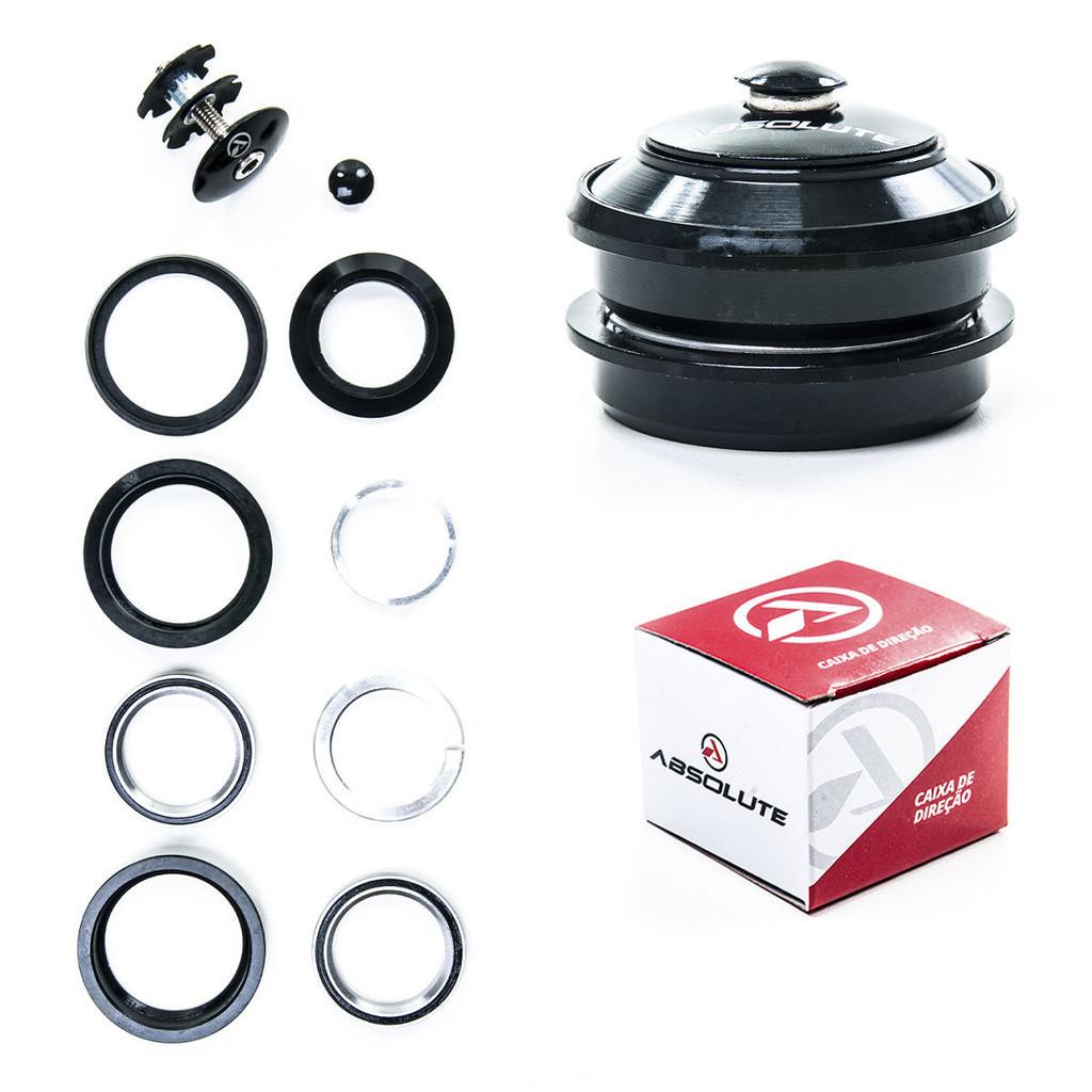 Caixa De Direção Semi-integrado Absolute B310 - Quadro Over 44/44mm P/Garfo Espiga Reta Rolamento Selado