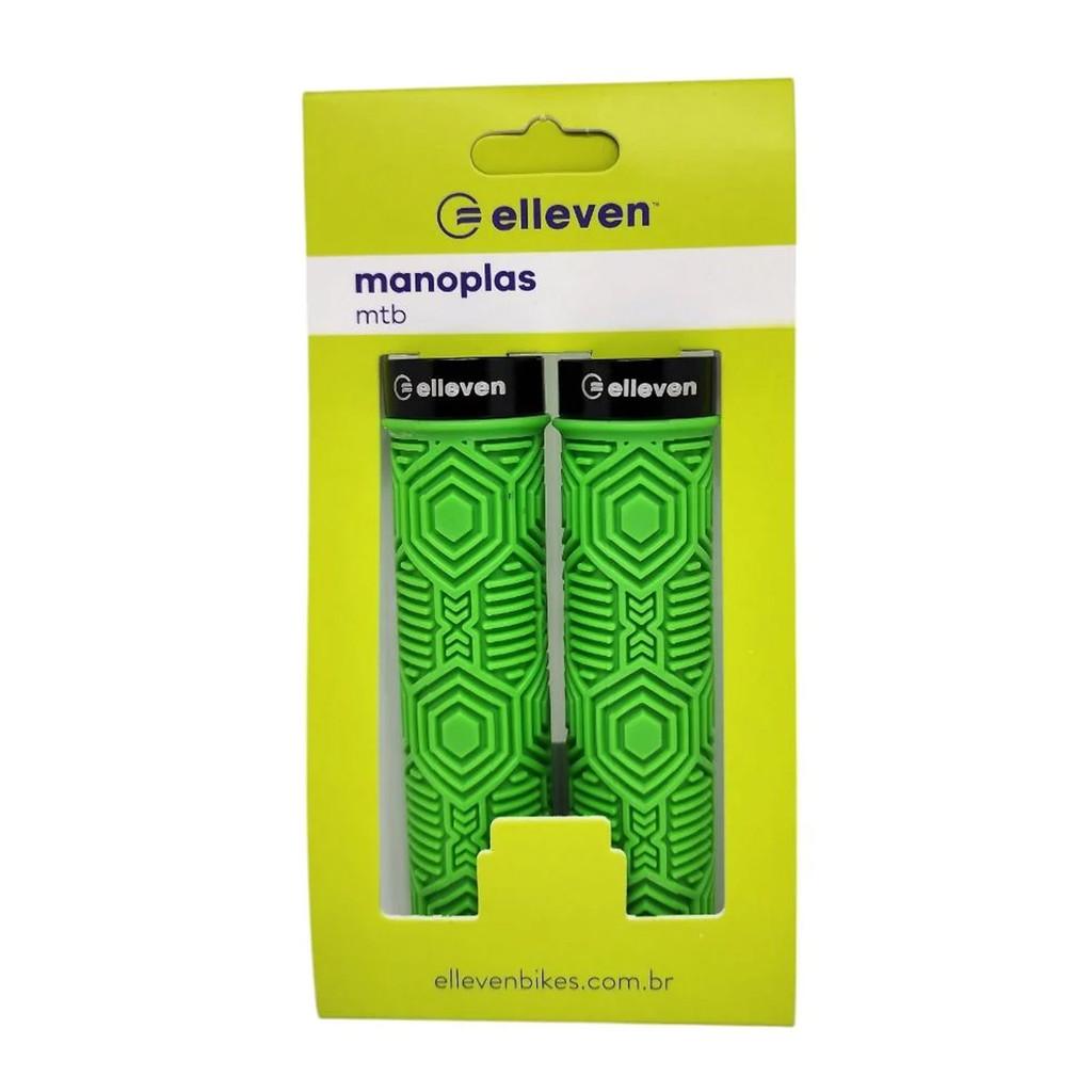 Manopla Mtb Elleven Silicone Premium 3 Com Trava (137mm)