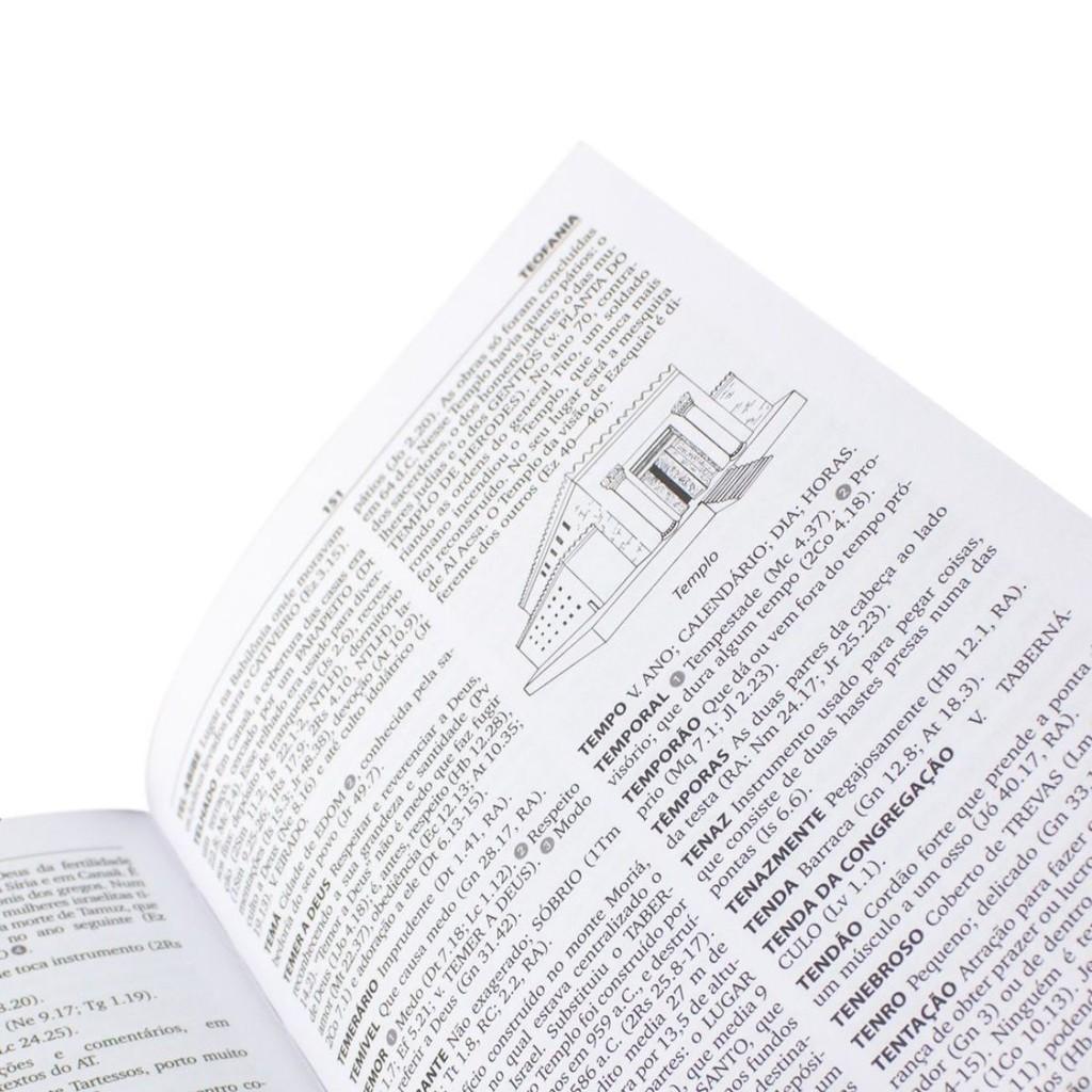 Dicionário Da Bíblia De Almeida Capa Dura Editora Sbb
