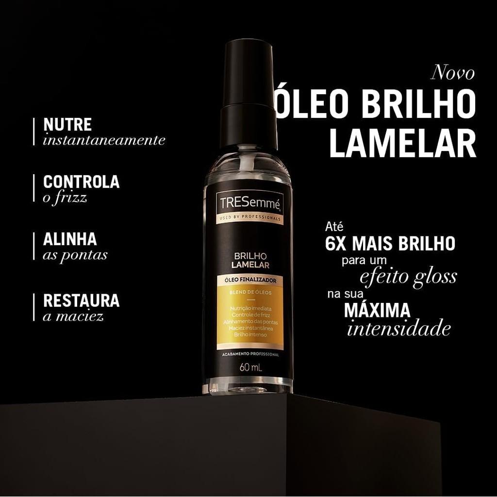 Óleo Finalizador Brilho Lamelar Blend De Óleos Tresemmé 60ML
